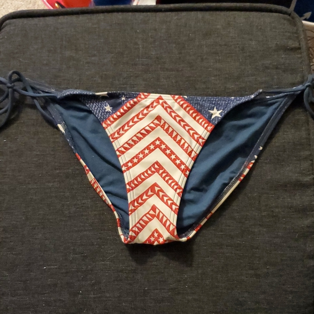 Ripcurl Flag Print Bikini Bottom M